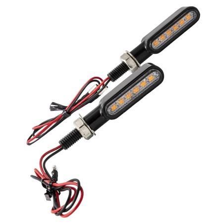 FR-1456 FRECCE LED LENTE BIANCA CORPO NERO