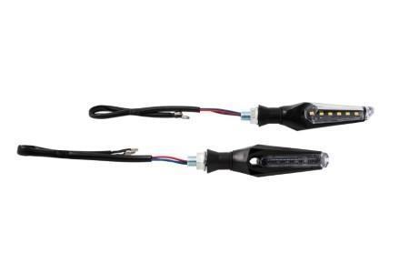 FR-1457 FRECCE LED LENTE BIANCA CORPO NERO