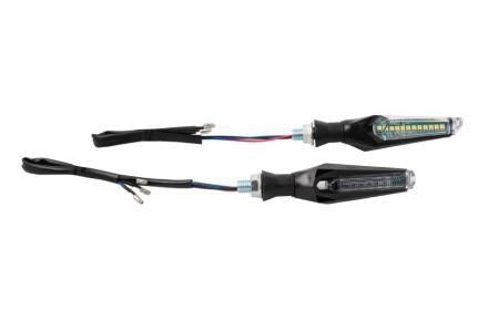 FR-1458 FRECCE LED LENTE BIANCA CORPO NERO