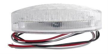 FR-1601 LED REAR LIGHTS WHITE LENS