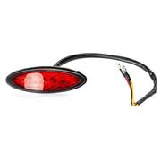 FR-1605 LED REAR LIGHTS WHITE LENS BLACK