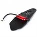 FR-1671 LED REAR LIGHTS RED LENS WITH PLATE BRACKET BLACK