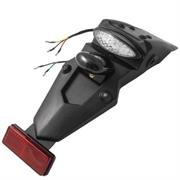 FR-1672 FANALE POST. LED LENTE BIANCA FLANGIA NERO