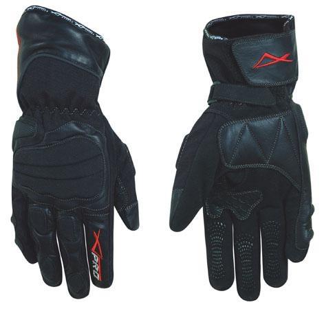 FREDDO LEATHER-TEXTILE WATERPROOF GLOVES BLACK SIZE 2XL