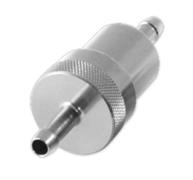 FT-6001 FUEL FILTER D-6MM CHROME