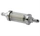 FT-6003 FUEL FILTER D-8MM CHROME