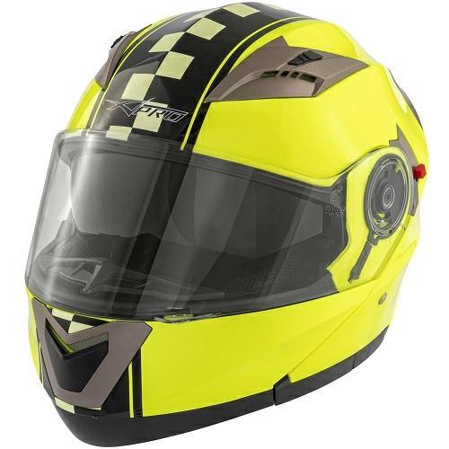 GAS CASCO A-PRO DOPPIA VIS. GRAFICA FLUO  XL
