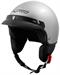 GRAVITY JET HELMET WITH PEAK SILVER SIZE L