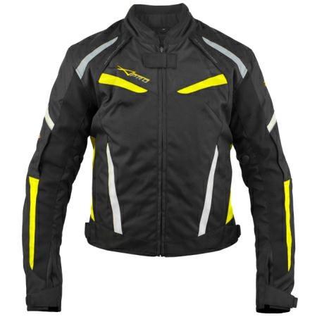HASSEN LADY GIACCA DONNA TESSUTO GIALLO FLUO L
