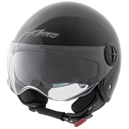 JAZZ JET HELMET DOUBLE VISOR BLACK XS