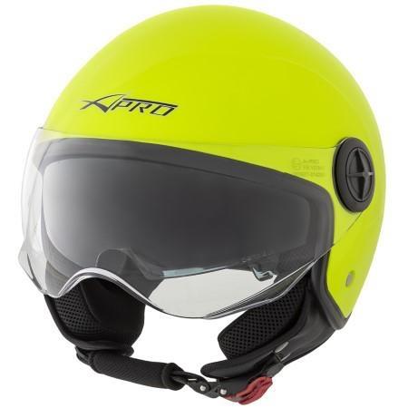 JAZZ CASCO JET DOPPIA VISIERA FLUO XXL