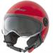 JAZZ CASCO JET DOPPIA VISIERA ROSSO L