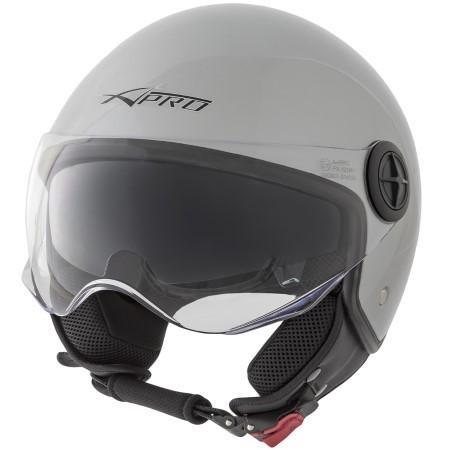 JAZZ JET HELMET DOUBLE VISOR SILVER S