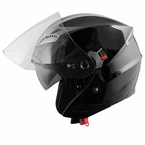 KINETIC DOUBLE VISOR MOD HELMET  BLACK M