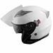 KINETIC CASCO MOD DOPPIA VISIERA BIANCO M