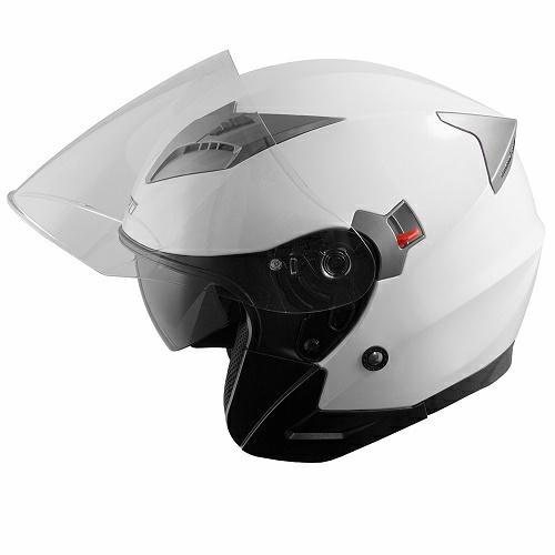 KINETIC CASCO MOD DOPPIA VISIERA BIANCO XL