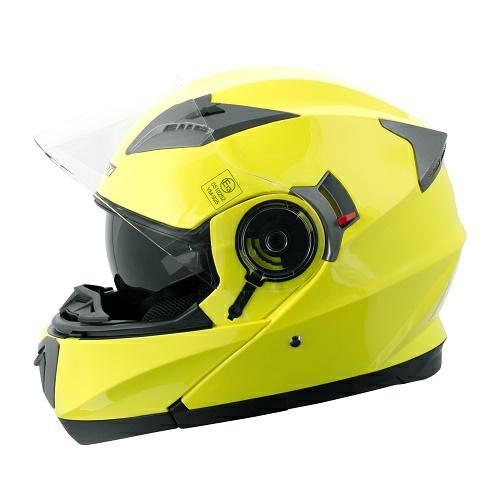 LANCER CASCO MODULARE DOPPIAVISIERA FLUO XS