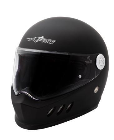 LOGIK FULLFACE HELMET DOUBLE VISOR MATT BLACK M