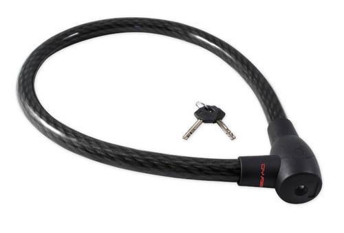 LU-0604 STEEL CABLE 1M BLACK