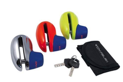 LU-0609 LUX MINI LUCCHETTO BLOCCA DISCO CROMO