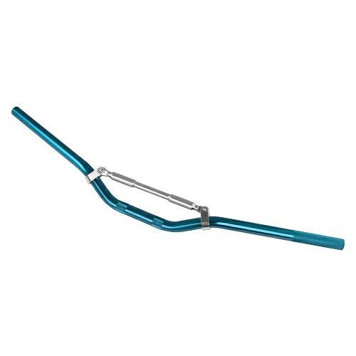 MA-0204 MANUBRIO OFFROAD PIEGA ALTA BLU