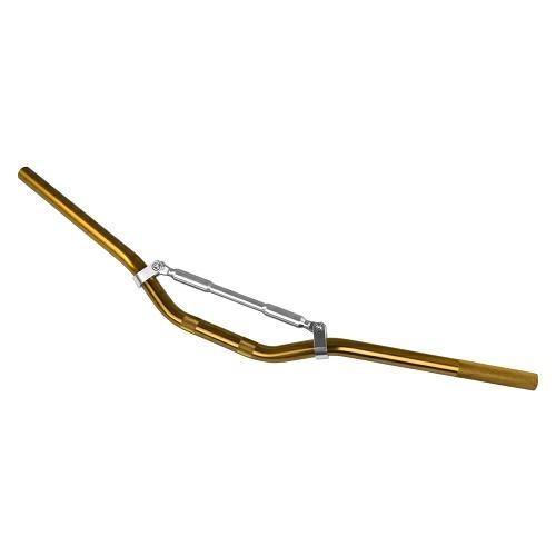 MA-0204 MANUBRIO OFFROAD PIEGA ALTA ORO