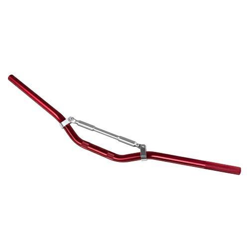 MA-0204 MANUBRIO OFFROAD PIEGA ALTA ROSSO