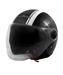 MEDLEY CASCO JET DOPPIA VISIERA NERO S