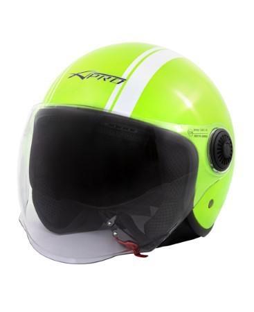 MEDLEY JET HELMET DOUBLE VISOR GREEN M