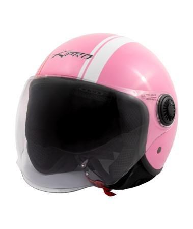 MEDLEY JET HELMET DOUBLE VISOR PINK XS