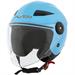 MIDWAY CASCO JET VISIERA LUNGA AZZURRO XL