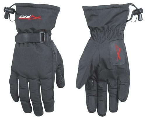 MILANO TEXTILE GLOVES BLACK SIZE M