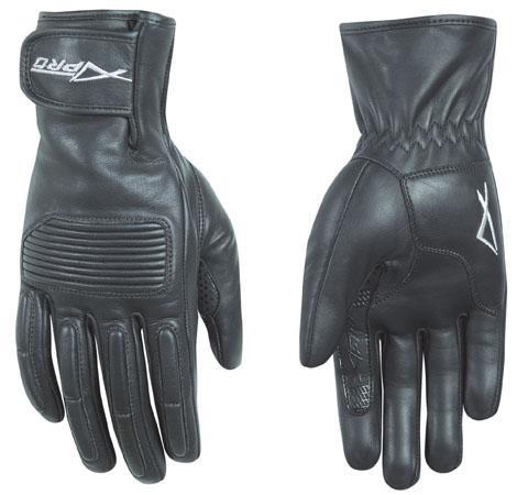MONZA LEATHER GLOVES BLACK SIZE L