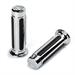 MP-1807 HANDLE GRIPS PLASTIC/RUBBER CHROMO