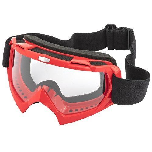 MXMK01 MASCHERA OCCHIALI OFFROAD ROSSO