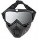 MXMK51 MASCHERA OCCHIALI SMOCK OFFROAD NERO
