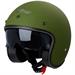 NATIVE JET HELMET SUN VISOR MATT GREEN L