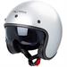 NATIVE CASCO JET VISIERA SOLE ARGENTO XS