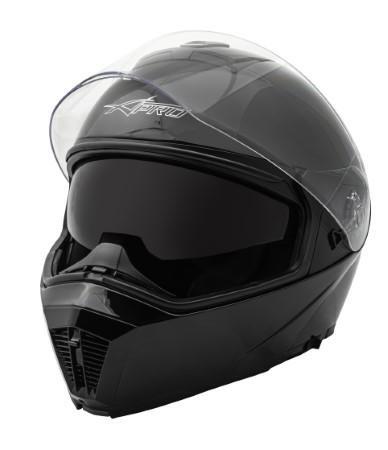 NEXIT CASCO MODULARE DOPPIA VISIERA NERO S