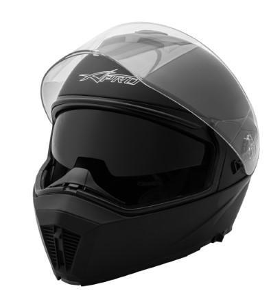 NEXIT CASCO MODULARE DOPPIA VISIERA NERO OPACO M