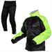 NIAGARA WATERPROOF SUIT 2 PIECE BLACK/FLUO SIZE XS
