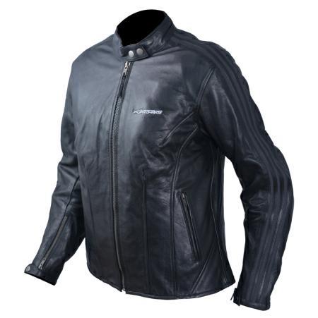 NIKITA LADY LEATHER JACKET BLACK SIZE XL