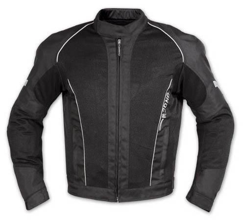 OZONE TEXTILE JACKET BLACK SIZE S