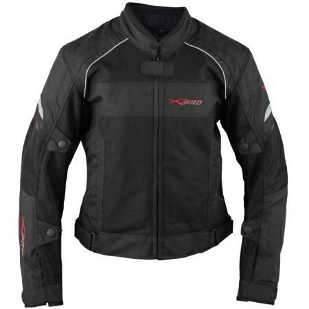 PEAK LADY TEXTILE JACKET BLACK M