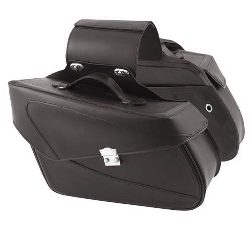 PHONEIX LEATHER BAG BLACK