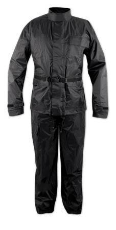 PIOGGIA WATERPROOF SUIT 2 PIECE BLACK SIZE M