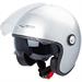 PUNKER CASCO JET DOPPIA VISIERA ARGENTO S
