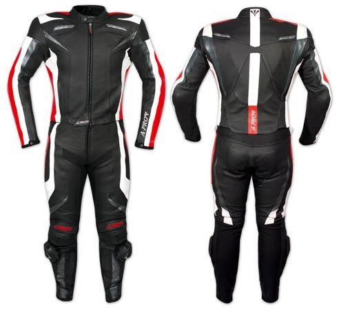 RUNNER LEATHER SUIT RED SIZE 48