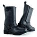 SHADOW LEATHER WATERPROOF BOOT BLACK SIZE 45