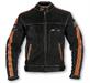 SILVERSTONE LEATHER JACKET ORANGE SIZE M